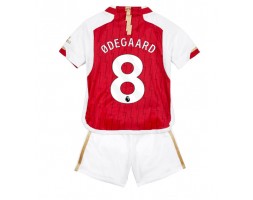 Arsenal Martin Odegaard #8 kläder Barn 2023-24 Hemmatröja Kortärmad (+ korta byxor)